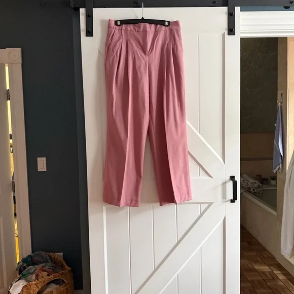 Sezane Pink Women's Suit Set - pants and blazer - Picture 5 of 9